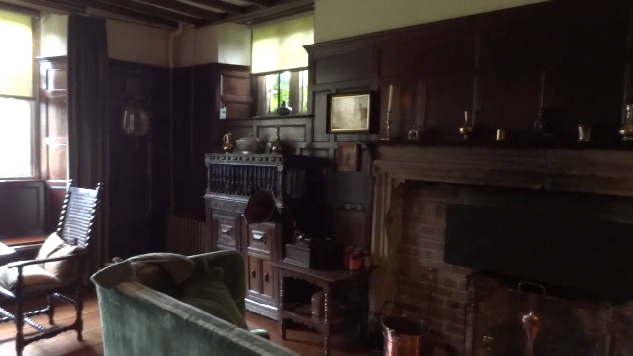 Rudyard Kipling's house, Batemans tour of Downstairs Rooms YouTube