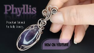 Wire wrap pendant tutorial 