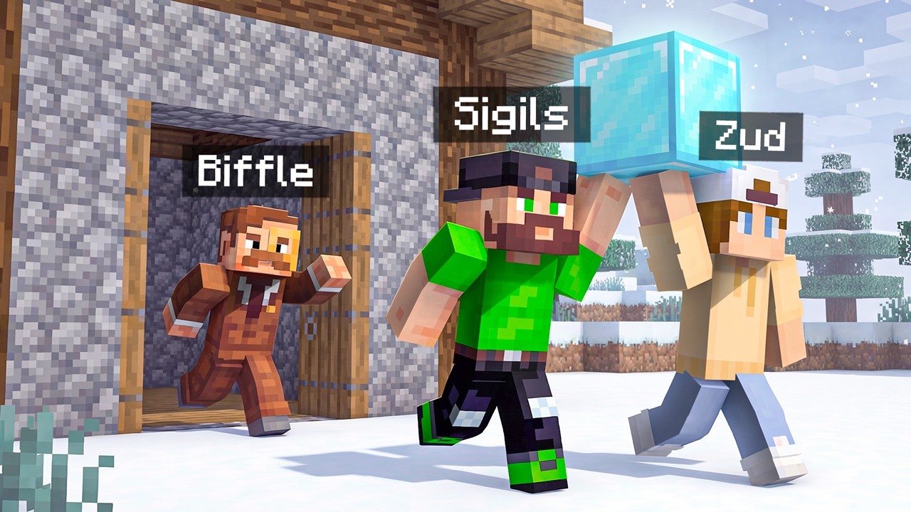 Robbing the STRONGEST BASE in Minecraft