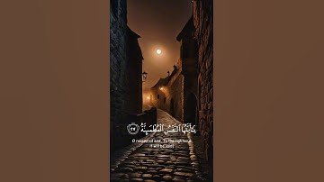 سورة الفجر - من آية ٢٤ الى ٣٠ القارئ | #رعد_الكردي