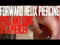 Forward Helix Piercings Pros and Cons by a Piercer EP 08