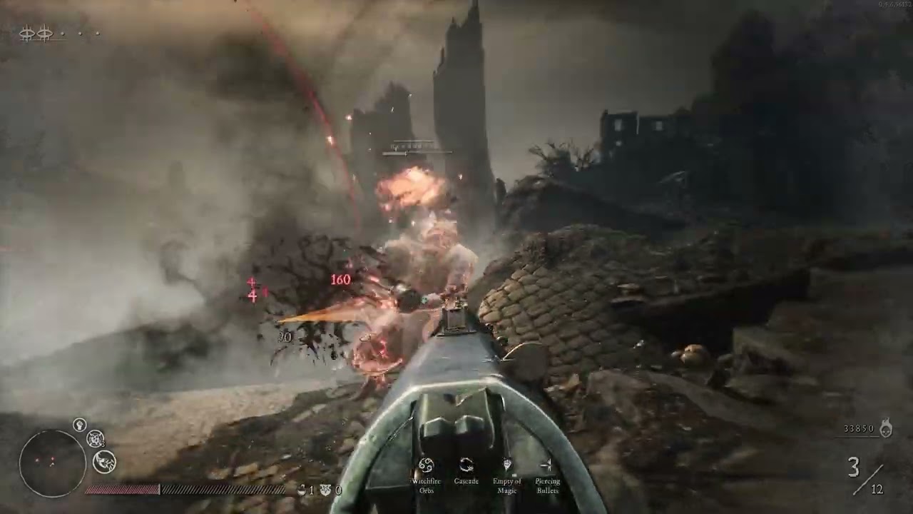 Witchfire Gameplay : Weapon Demo, Echo Shotgun in Action