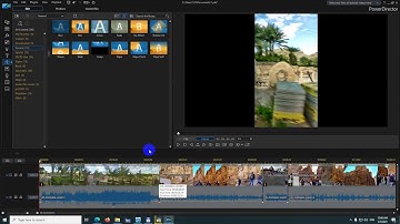 How to apply transition to all clips on timeline? (PowerDirector)