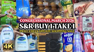 SnR Congressional Buy 1 Take 1 Price Check Sale Update March 2026 