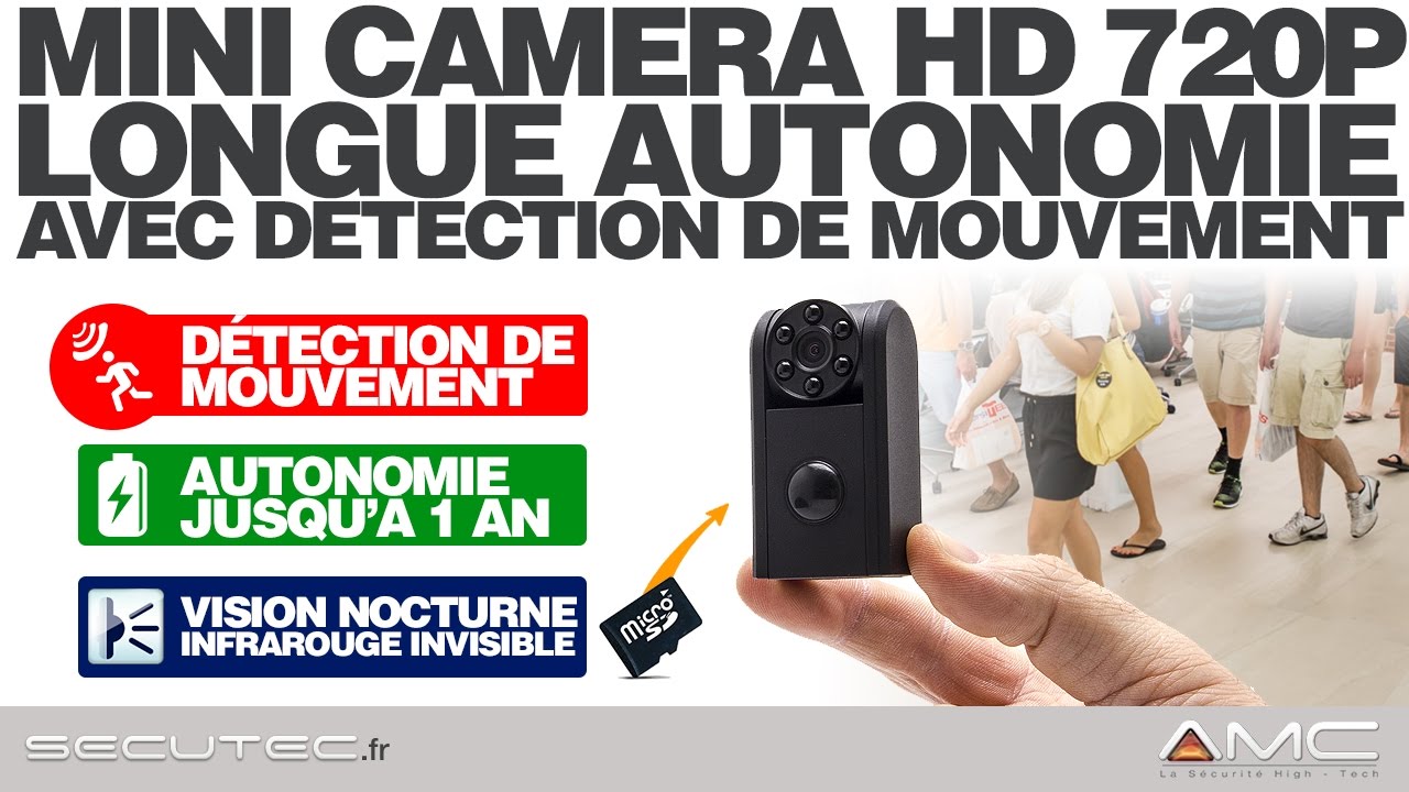 LUNETTES CAMERA SPORT HD 720P [SECUTEC.FR] 