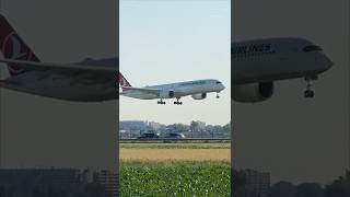 Airbus A350-941 Turkish Airlines From Istanbul Arriving At Amsterdam Airport Schiphol Tclgu Tk1951
