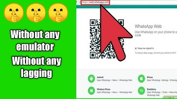 How to run Whatsapp in Pc Without Using BlueStack | Nox | ARC welder | Scan QR Code