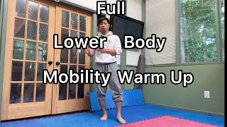 Full Lower Body Mobility Warm Up: Martial Arts Leg Routine Before Stretching