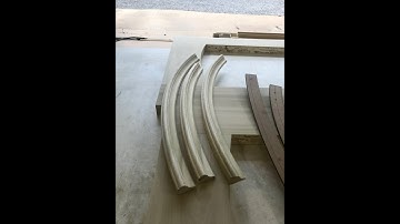 Making Curved Applied Mouldings