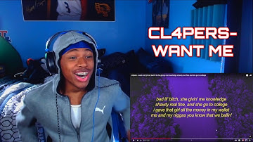 HE"S 13!!!!!! CL4PERS - WANT ME (LYRICS) REACTION🔥