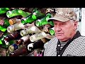 Русский умелец построил дом из 12 000 бутылок