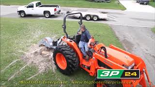 Tractor PTO Stump Grinder by Bigfoot Enterprises 19,424 views 5 years ago 3 minutes, 3 seconds