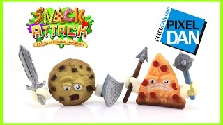 Snack Attack Food Fighting Mini Figures Early Look Video Review