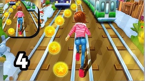 Subway Princess Runner-Gameplay Walkthrough Tutorial Levels Mobile Game Part 4.