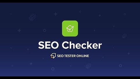 SEO tester online tool for seo