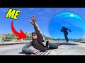 Giant Ball Hunts Me In GTA 5 RP!