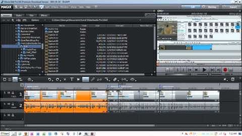Exporting a video file in Magix Movie Edit Pro