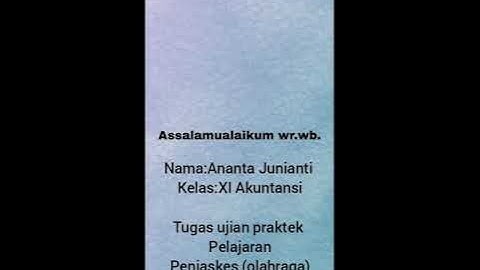 Ujian Praktik PJOK Push Up, sit Up dan Back Up SMK Informatika Kota serang