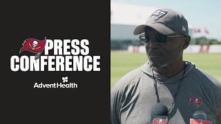 Todd Bowles on Player Updates Ahead of Game vs. Minnesota | Press Conference | Tampa Bay Buccaneers screenshot 1