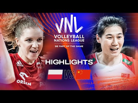 🇵🇱 POL vs. 🇨🇳 CHN - Highlights Week 2 | Women's VNL 2023