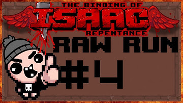 The Binding of Isaac Rebirth  : Repentance  || Raw Run #4 - Holy Ipecac Damage w/ Judas + Magic Mush