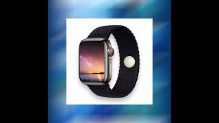 AcuBalance Acupressure iWatch Band- Calm Anxiety, Tension, Nausea- Sleep Aid- Soft Nylon Stretch 