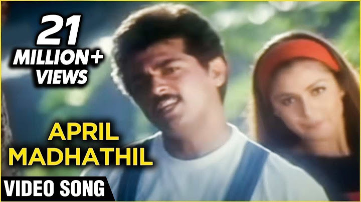 April Madhathil | Full Video Song | Vaali | Ajith Kumar | Simran | Tamil Classic Song