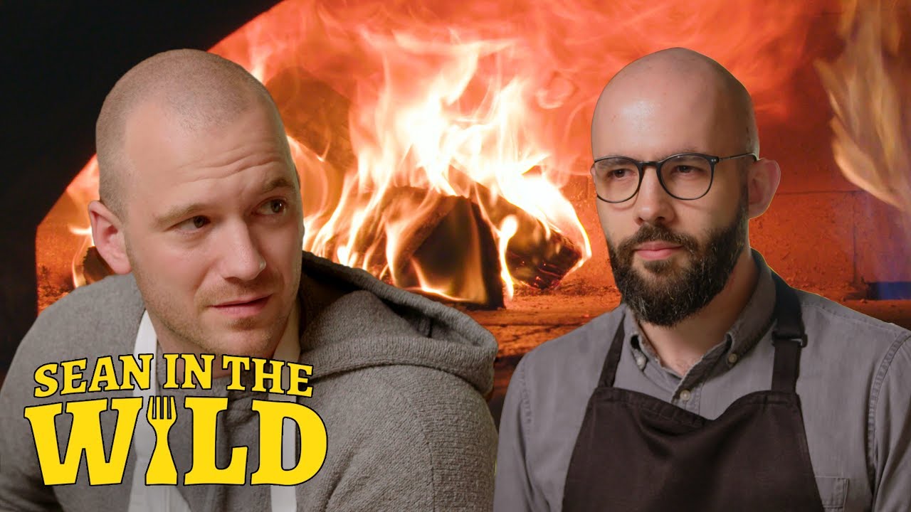 Binging with Babish and Sean Evans Battle to Make the Perfect Filled Calzone | Sean in the Wild | First We Feast
