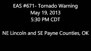 EAS #671: Tornado Warning (5/19/2013)