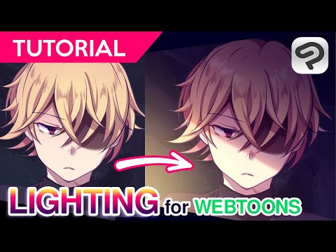 Lighting Effects for Webtoons Tutorial【CSP】
