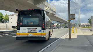 Honolulu TheBus Route 542 Kalauao Pearlridge Skyline Station | Bus 221 (2010 Nova Bus LFS)