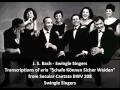 J s bachswingle singers  transcription of aria schafe knnen sicher weiden