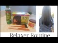 Relaxed Hair Care| My *Detailed* Relaxer Routine at Home| ft ORS Olive Oil Relaxer