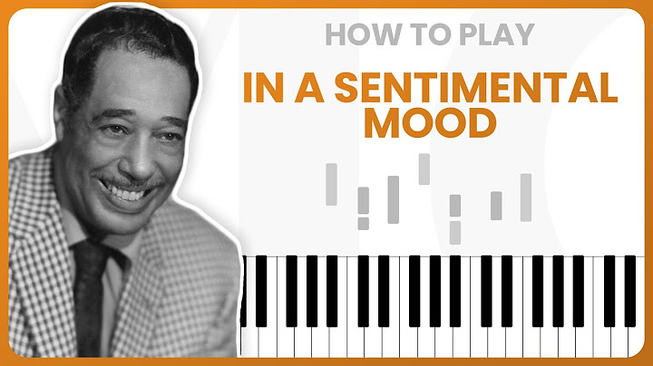 In a Sentimental Mood Piano version - Piano performance video thumbnail