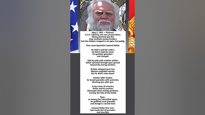 Leonard Keller — He Ran Into Machine Gun Nests With Nothing But Grenades