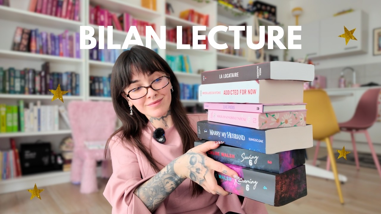 BILAN LECTURE FEVRIER + PILE À LIRE MARS 🌸