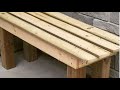 Diy Wooden Bench #shorts