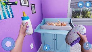 Pregnant Mother Baby Care Sim Games #casualgames Android Games for girl games 2025 offline  screenshot 2