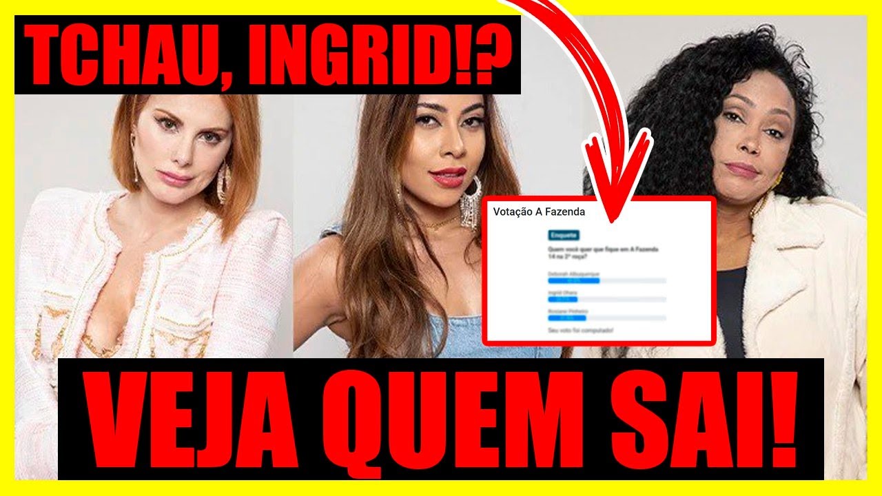 A Fazenda 14. Rosi xinga Ingrid no ao vivo e leva chamada de Galisteu