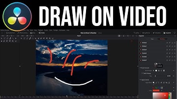 How to Draw & Paint on Video ~ DaVinci Resolve 16 Tutorial