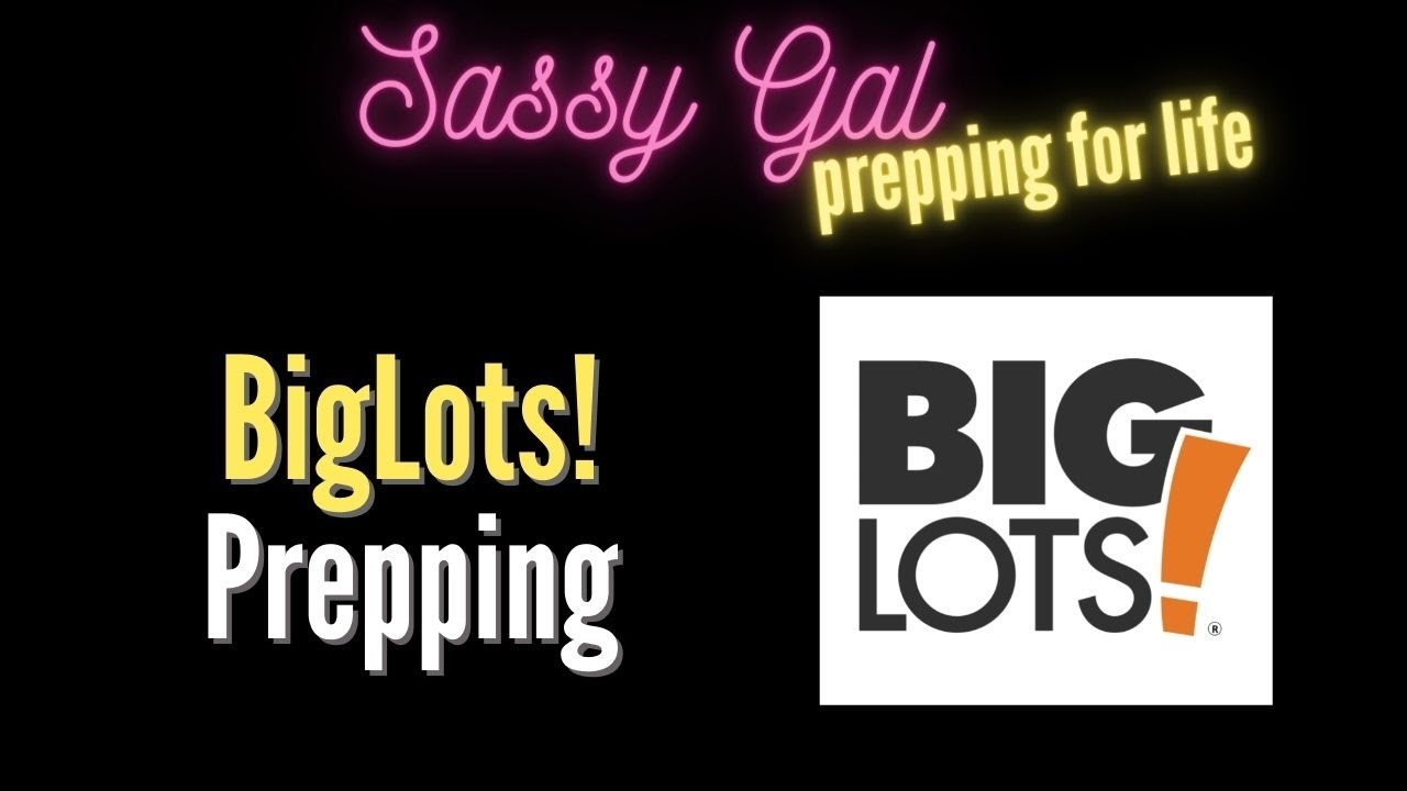 Big Lots! Prepper Shopping - Is there anything left? || Prepper Pantry ...