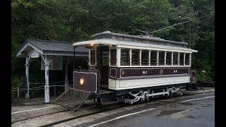 【美品】京都電気鉄道 明治時代一等車III号＆京都電気鉄道 五十五号 明治時代風 美品】京都電気鉄道 明治時代一等車III号＆京都電気鉄道