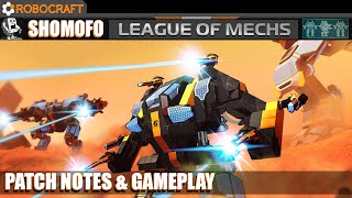 Robocraft: League of Mechs - Patch Notes & Gameplay!!! (^-^)