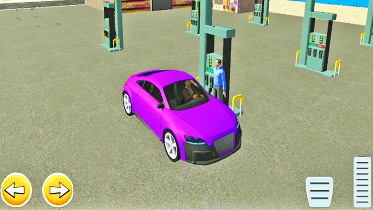 Real Car Wash Job Gas Station Car Parking Games Car Wash Game 4