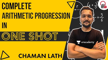 JEE Main 2021: Complete Arithmetic Progression in One Shot | JEE 24x7 | Chaman Lath