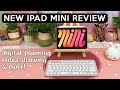 New ipad mini 2021 review  unboxing  digital planning  note taking  drawing