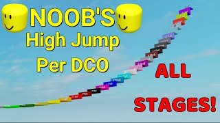 Noob's High Jump Per Difficulty Chart Obby