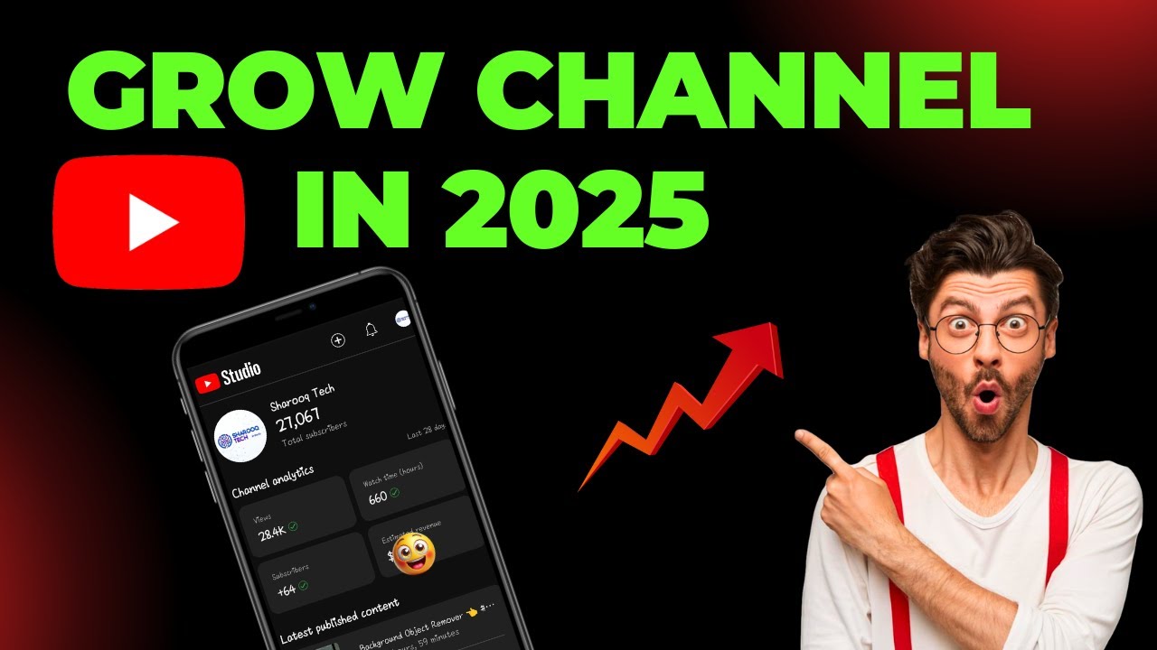 How To Grow Youtube Channel In 2025 Telugu | Grow Your Channel in 2025 ...