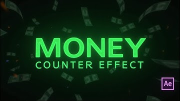How to Create the MONEY COUNTER Effect in After Effects (Step-by-Step Tutorial)
