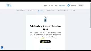 How to delete all your tweets in one go on TweetDeleter
